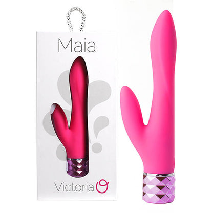 Maia Victoria - Pink 15.2 cm USB Rechargeable Rabbit Vibrator