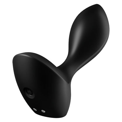 Satisfyer Backdoor Lover - Black USB Rechargeable Vibrating Butt Plug