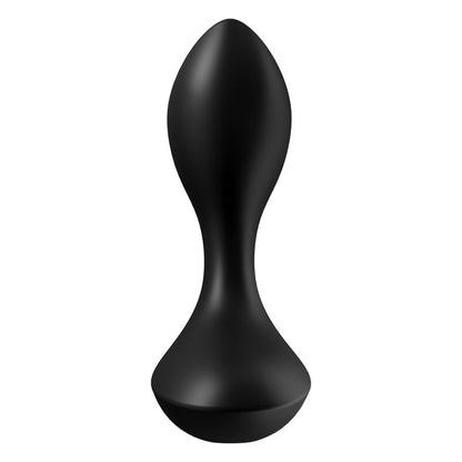 Satisfyer Backdoor Lover - Black USB Rechargeable Vibrating Butt Plug