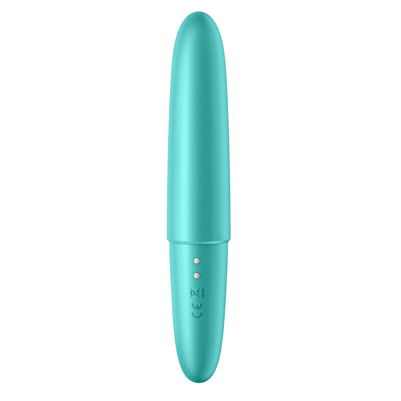 Satisfyer Ultra Power Bullet 6 - Turquoise USB Rechargeable Bullet