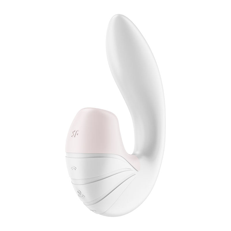 Satisfyer Supernova - White USB Rechargeable Vibrator with Air Pulsation