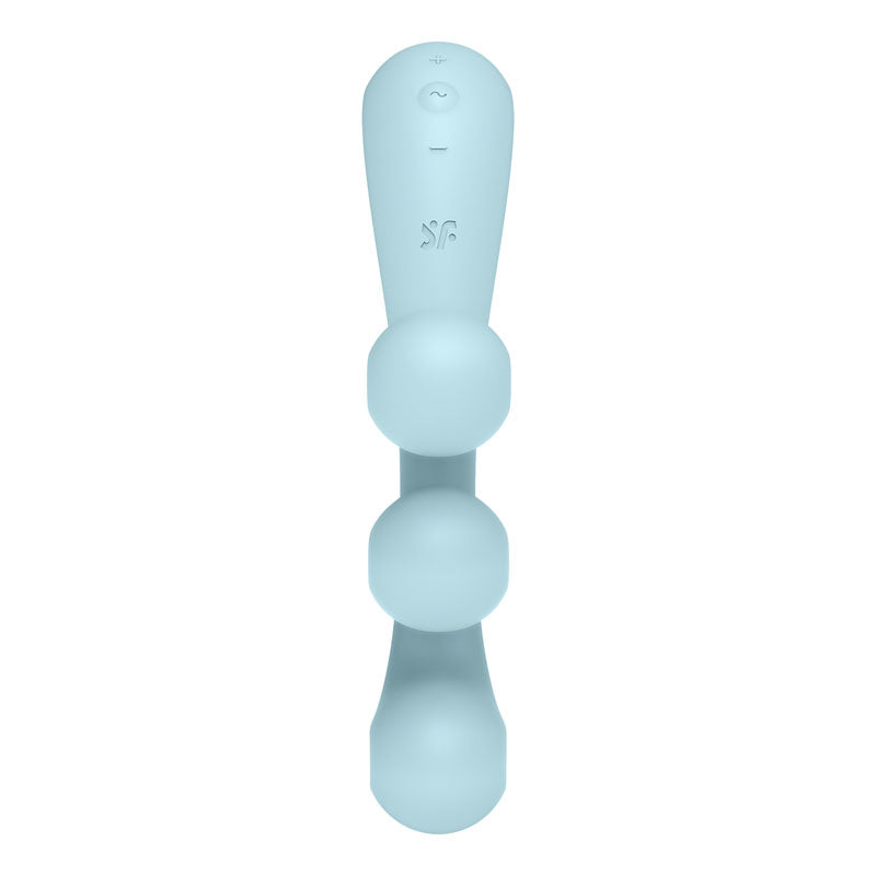 Satisfyer Tri Ball 2 - Light Blue USB Rechargeable 3-Motor Vibrator