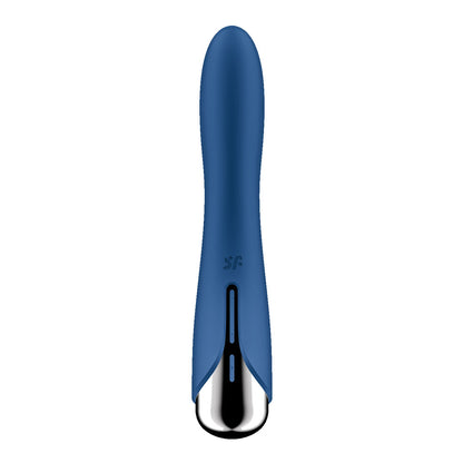 Satisfyer Spinning Vibe 1 - Blue - Blue 17.8 cm USB Rechargeable Rotating Vibrator