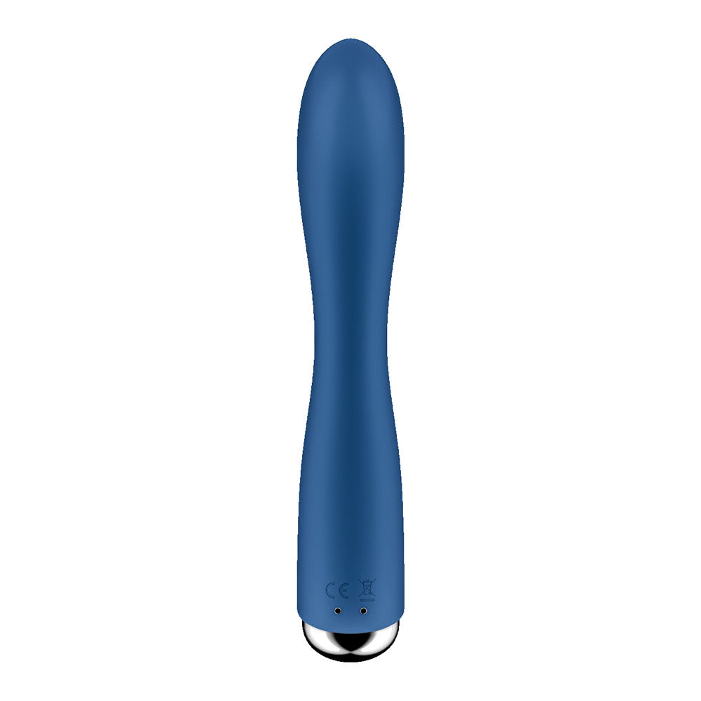 Satisfyer Spinning Rabbit 1 - Blue - Blue 20 cm USB Rechargeable Rotating Rabbit Vibrator