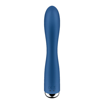 Satisfyer Spinning Rabbit 1 - Blue - Blue 20 cm USB Rechargeable Rotating Rabbit Vibrator