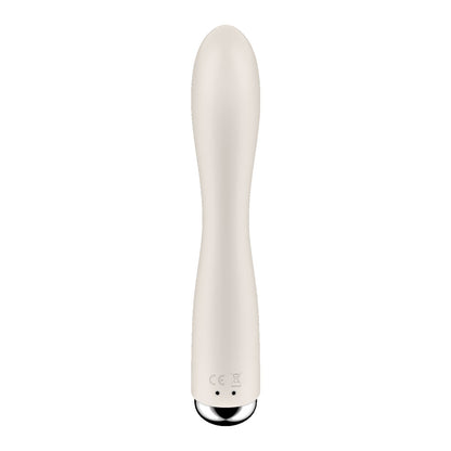 Satisfyer Spinning Rabbit 1 - Beige - Beige 20 cm USB Rechargeable Rotating Rabbit Vibrator