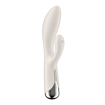 Satisfyer Spinning Rabbit 1 - Beige - Beige 20 cm USB Rechargeable Rotating Rabbit Vibrator