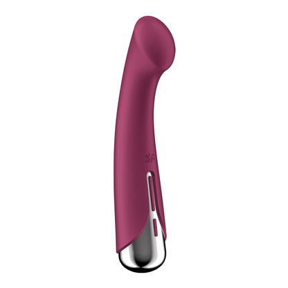 Satisfyer Spinning G-Spot 1 - Red - Red 16.5 cm USB Rechargeable Rotating Vibrator