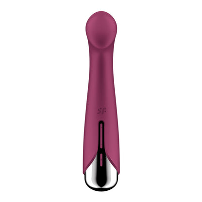 Satisfyer Spinning G-Spot 1 - Red - Red 16.5 cm USB Rechargeable Rotating Vibrator