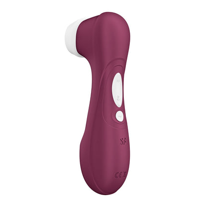 Satisfyer Pro 2 Generation 3 with App Control - Wine Red Touch-Free USB-Rechargeable Clitoral Stimulator