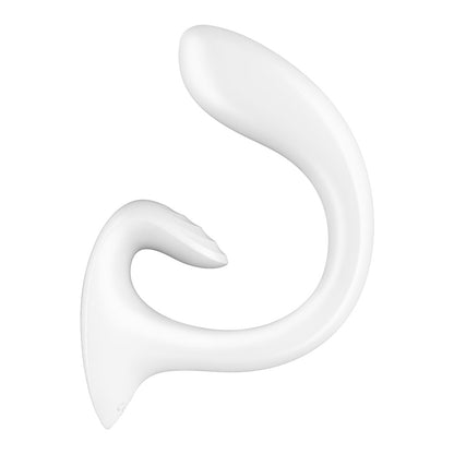 Satisfyer G For Goddess 1 - White - White USB Rechargeable Vibrator with Clit Stim