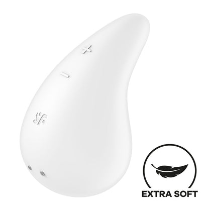 Satisfyer Dew Drop - White USB Rechargeable Stimulator