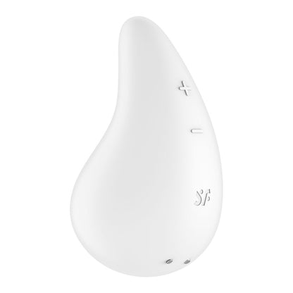 Satisfyer Dew Drop - White USB Rechargeable Stimulator