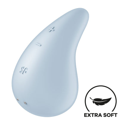 Satisfyer Dew Drop - Light Blue USB Rechargeable Stimulator