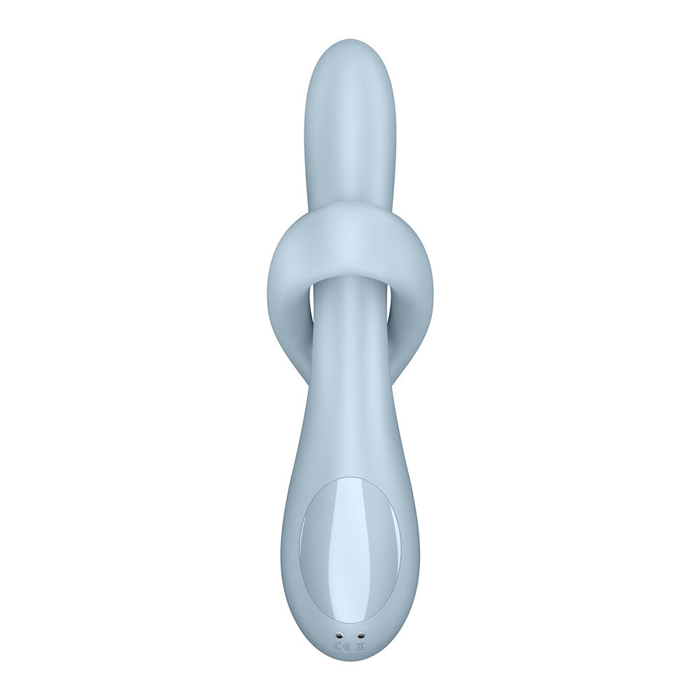 Satisfyer Heat Flex 4 - Blue - Blue USB Rechargeable Heating Vibrator