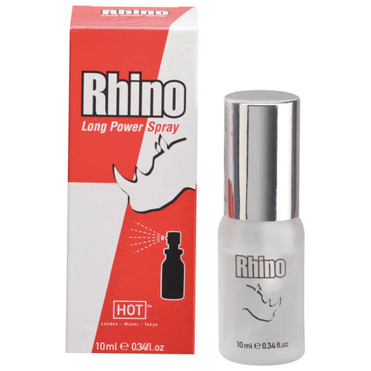 HOT Rhino Long Power Spray - Enhancer Spray for Men - 10 ml Bottle