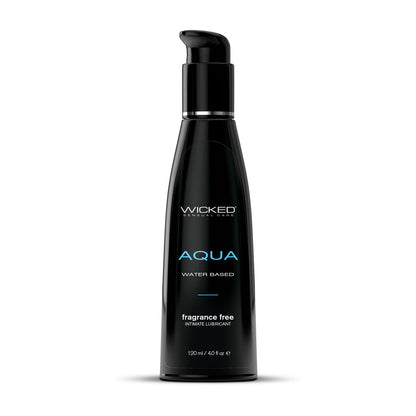 Wicked Aqua - Water Based Lubricant - 120 ml (4 oz) Bottle