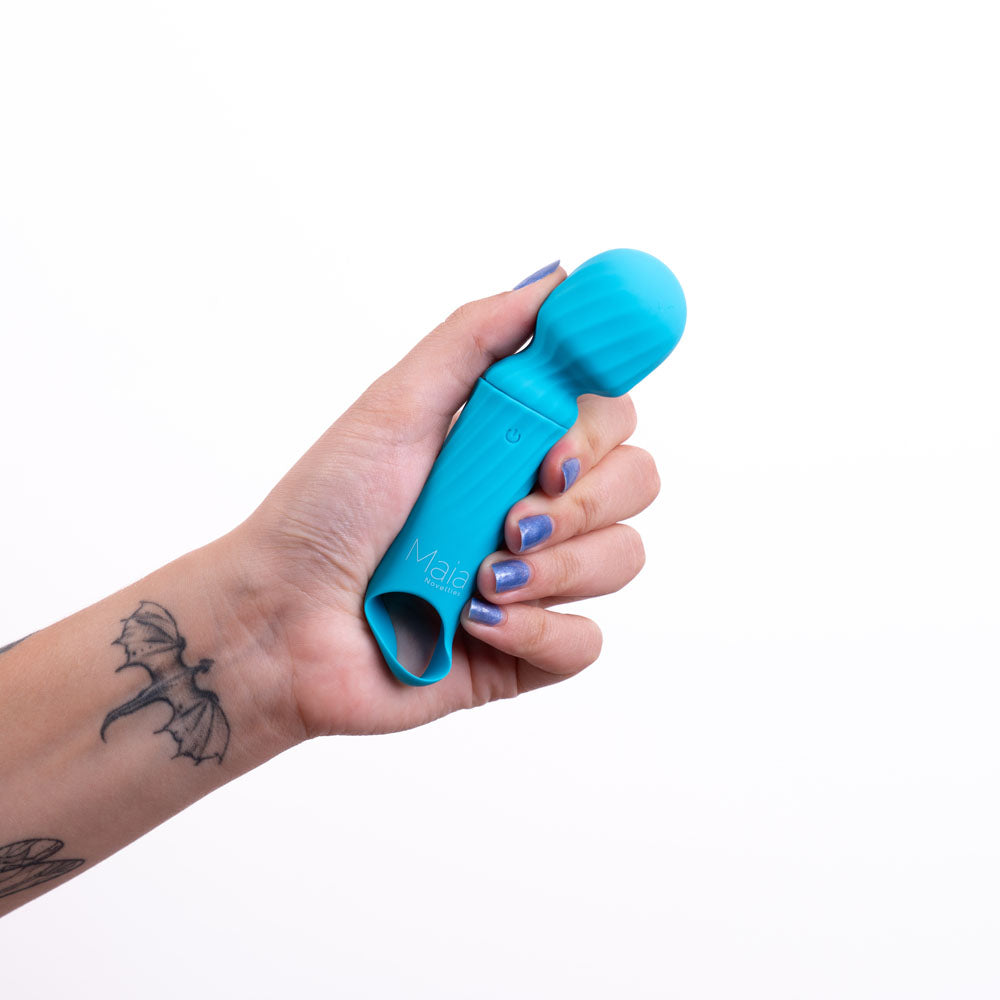 Maia DOLLY - Blue - Blue 12.7 cm USB Rechargeable Massage Wand