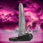 Creature Cocks The Gargoyle Rock Hard Silicone Dildo - Silver 23.6 cm Fantasy Dildo