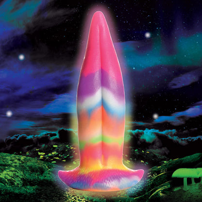 Creature Cocks Unicorn Kiss Silicone Dildo - Coloured 21.4 cm Fantasy Unicorn Tongue Dildo