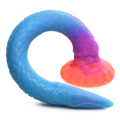 Creature Cocks Larva Silicone Dildo - Coloured 46 cm Fantasy Tentacle Dildo