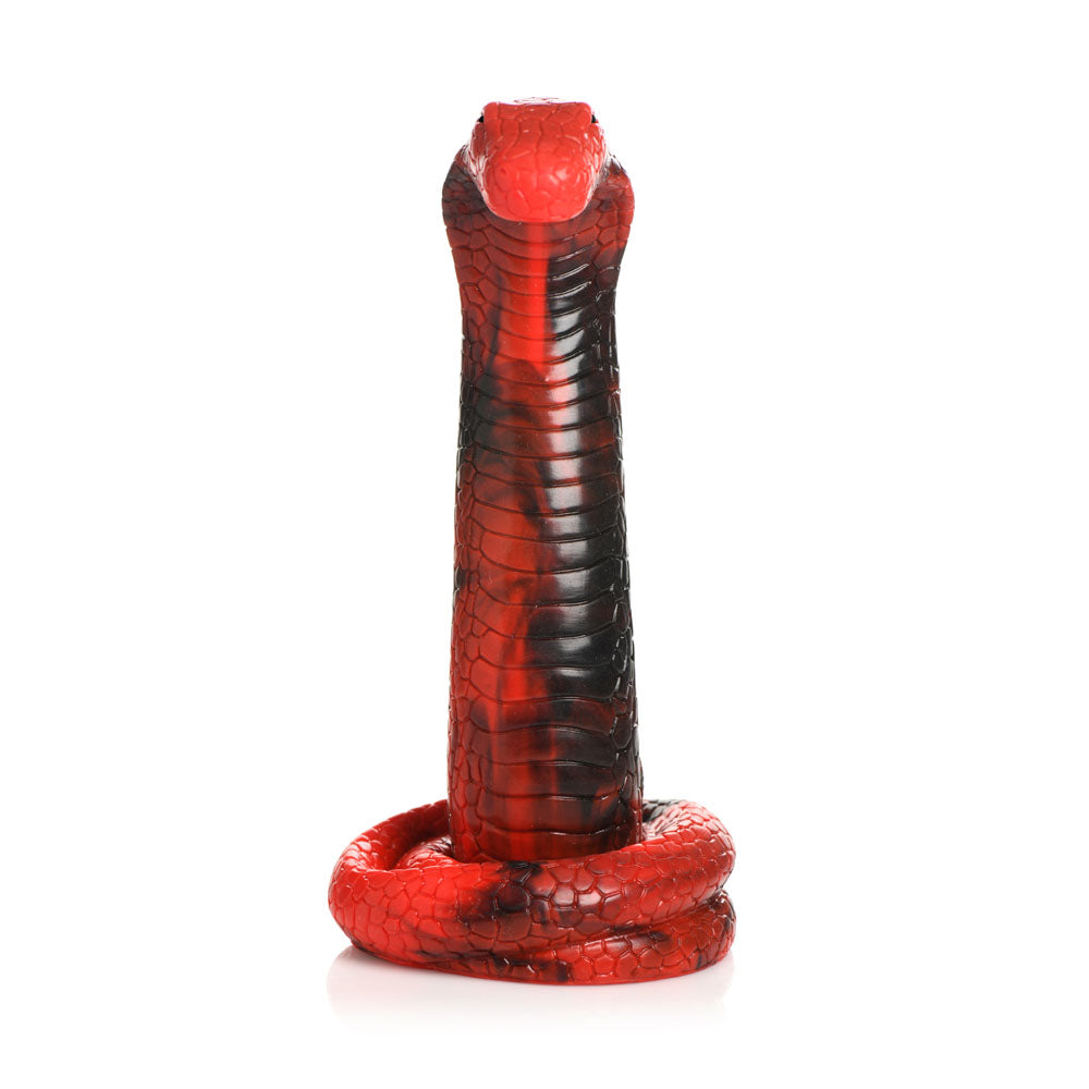 Creature Cocks King Cobra Silicone Dildo - Red 21.4 cm Fantasy Dildo