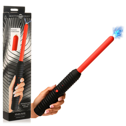 Master Series Spark Rod - Black/Red Zapping e-Wand