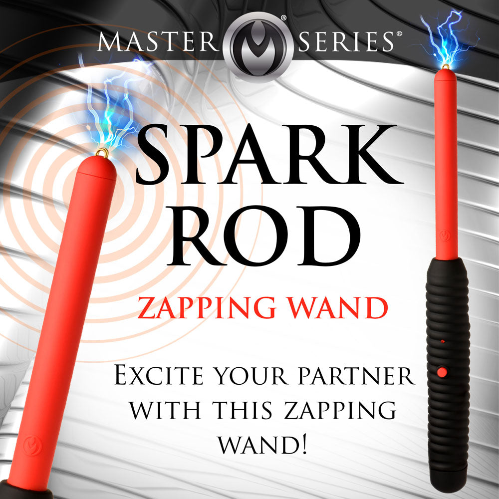 Master Series Spark Rod - Black/Red Zapping e-Wand