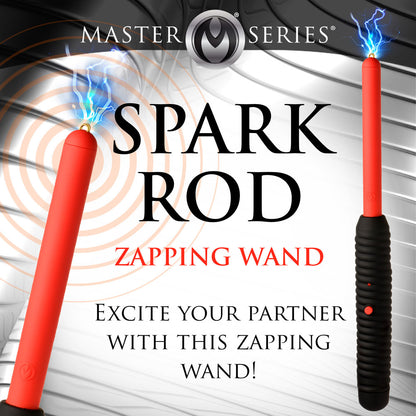 Master Series Spark Rod - Black/Red Zapping e-Wand