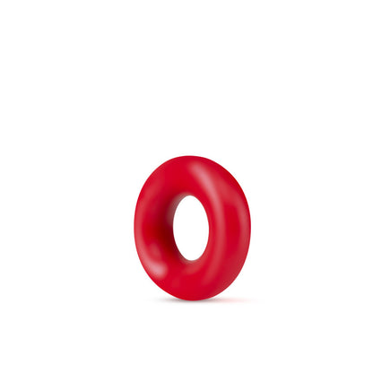 Stay Hard Donut Rings - Red Cock Rings - Set of 2