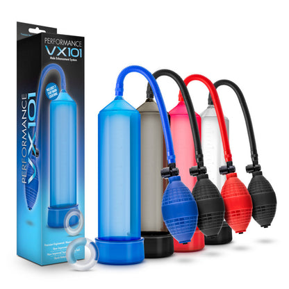 Performance VX101 Male Enhancement Pump - Red Penis Pump