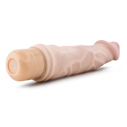 Dr. Skin Cock Vibe 6 - 8.5'' Cock - Flesh 21.6 cm Vibrating Dong