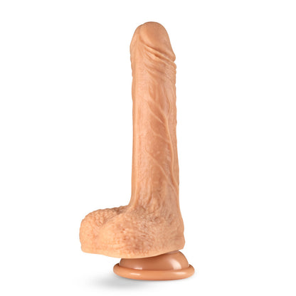 Dr. Skin Silicone Dr. Grey - Flesh - Flesh 19.7 cm (7.75'') USB Rechargeable Thrusting Dong