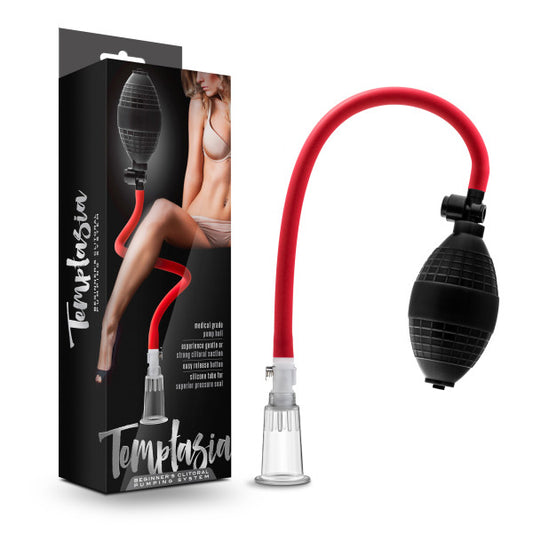 Temptasia Beginners Clit Pumping System - Clear Clitoris Pump