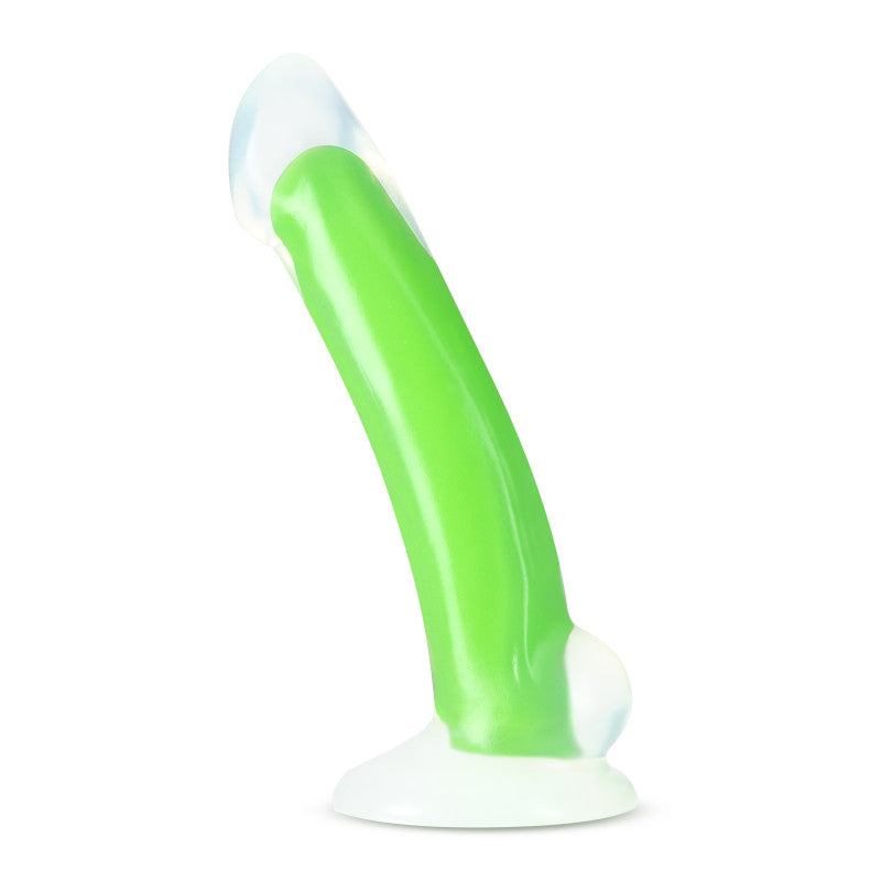 Neo Elite Glow Omnia - Glow In Dark Green 17.8 cm Dual Density Dong