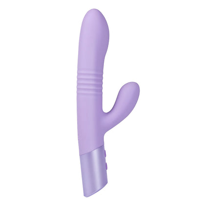 Maia AYLA - Lavender 24.4 cm USB Rechargeable Thrusting Rabbit Vibrator