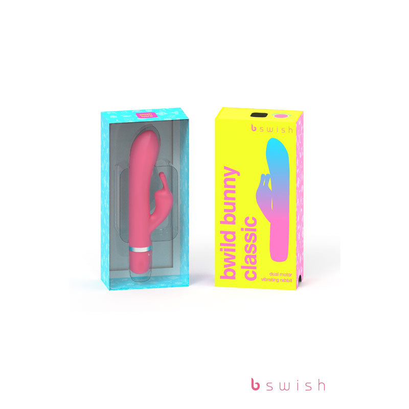 Bwild Classic Bunny - Guava - Guava 15.2 cm (6'') Rabbit Vibrator