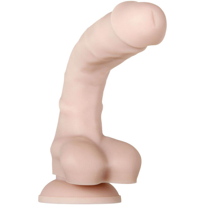 Evolved Real Supple Silicone Poseable 8.25'' - Flesh 21 cm Poseable Silicone Dong