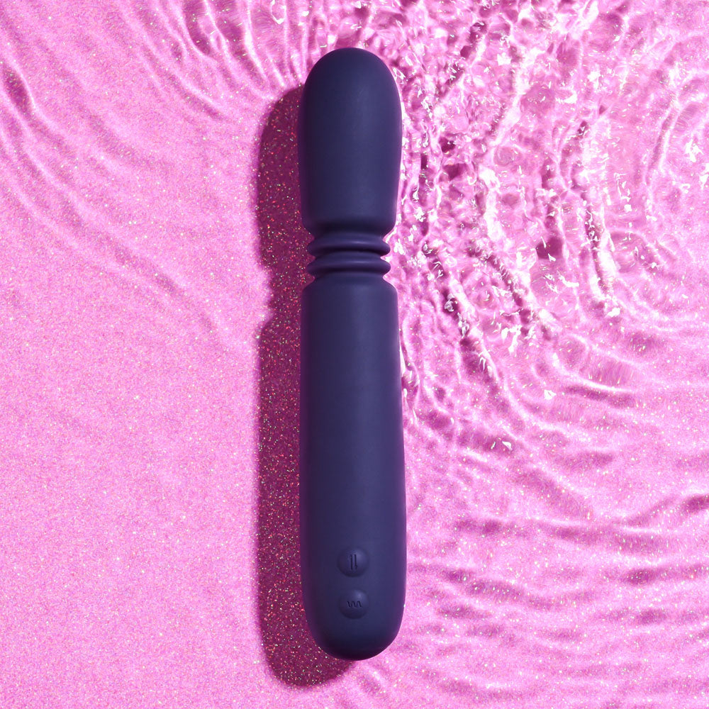 Evolved HANDY THRUSTER - Purple 20.3 cm USB Rechargeable Thrusting Vibrator