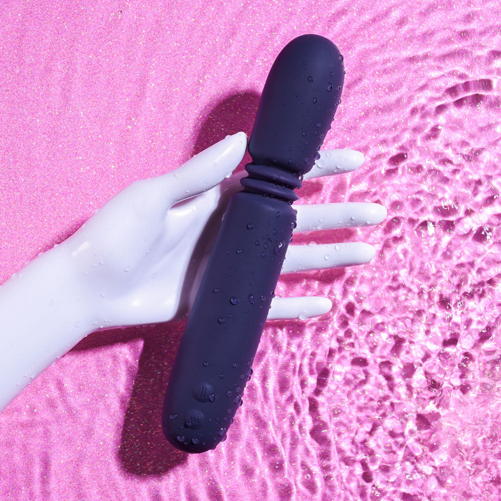 Evolved HANDY THRUSTER - Purple 20.3 cm USB Rechargeable Thrusting Vibrator