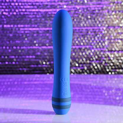 Evolved THE PLEASER - Blue 16.5 cm USB Rechargeable Vibrator