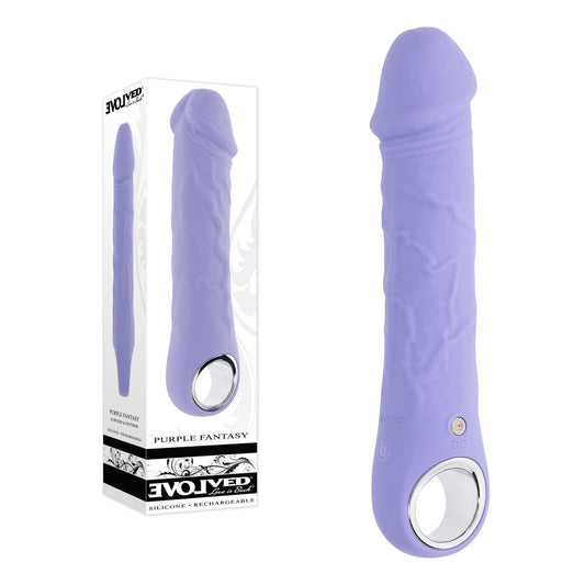 Evolved PURPLE FANTASY - Purple 18.4 cm USB Rechargeable Vibrator