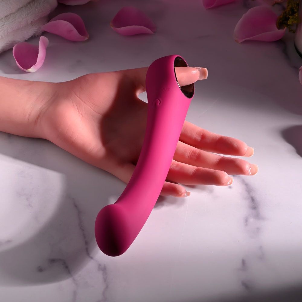 Evolved PLEASURE CURVE - Pink 19 cm USB Rechargeable Vibrator