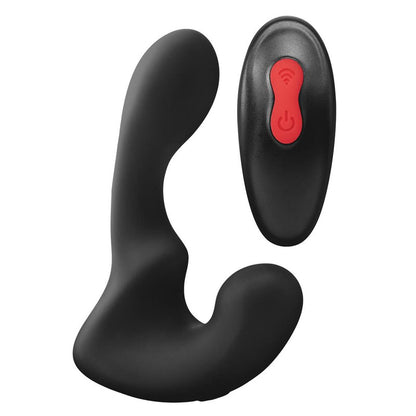 Envy Veer Vibe P-Spot Vibrator - Black USB Rechargeable Prostate Vibrator with Wireless Remote