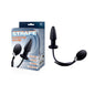 Strife - Black Inflatable Butt Plug with Hand Pump