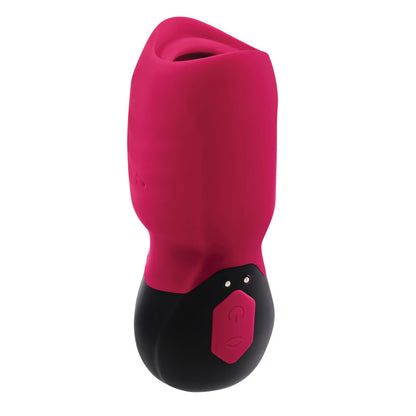 Gender X BODY KISSES - Black/Red USB Rechargeable Sucking Stimulator