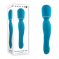 Gender X DOUBLE THE FUN - Blue 26.7 cm USB Rechargeable Dual Ended Vibrator Wand