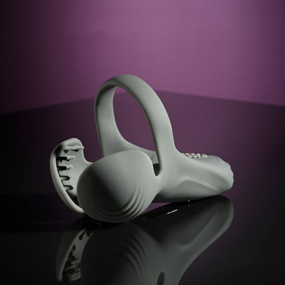 Gender X UNDERCARRIAGE - Grey USB Rechargeable Vibrating Ring