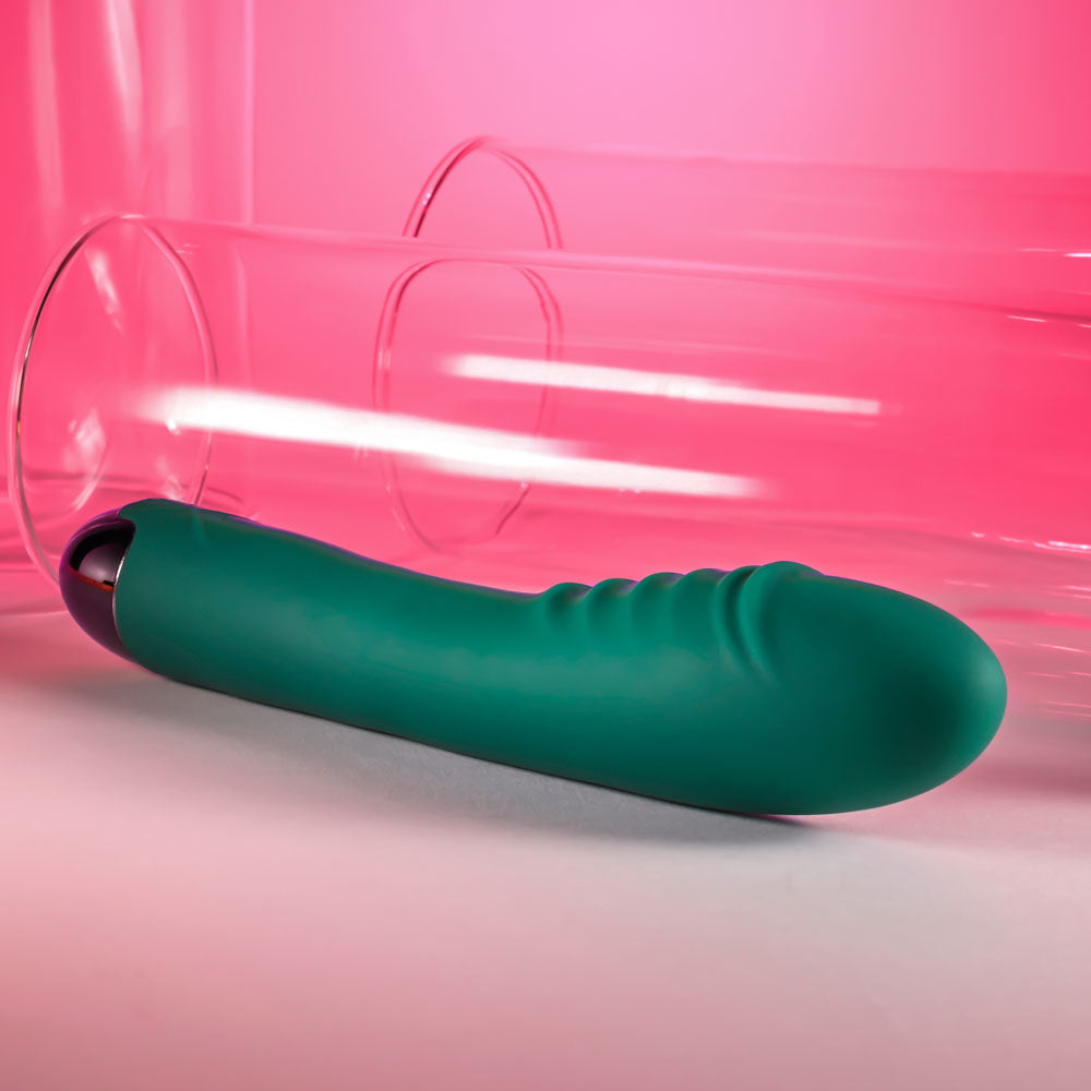 Gender X PIROUETTE - Green 20.6 cm USB Rechargeable Vibrator