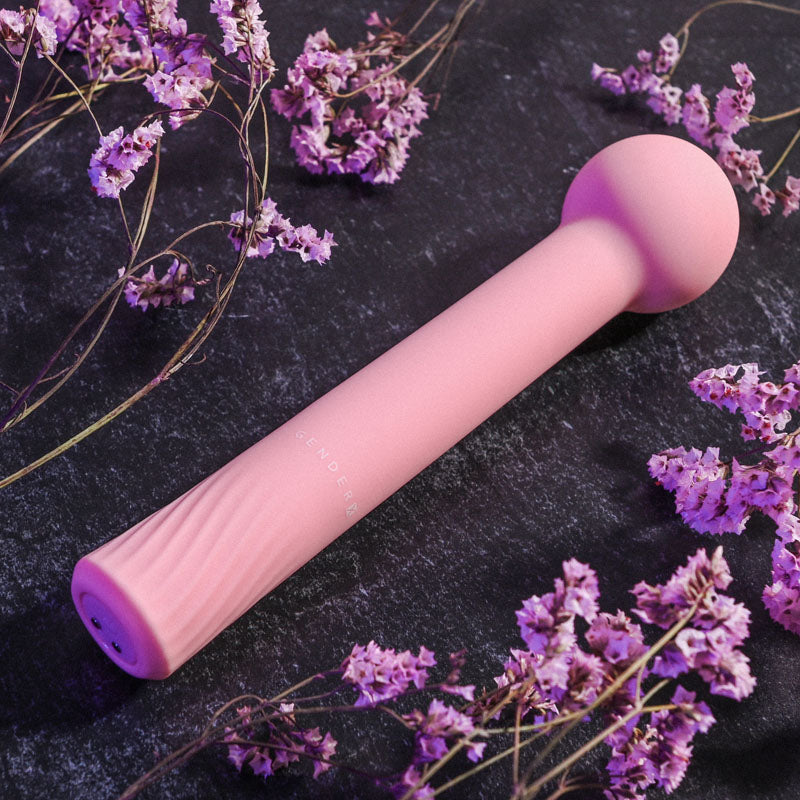 Gender X FLEXI WAND - Pink 16.6 cm USB Rechargeable Vibrator